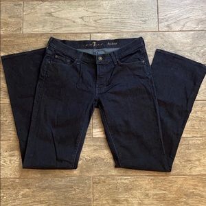 7FAMK Denmark Chain Link Bootcut SZ 32 x 34